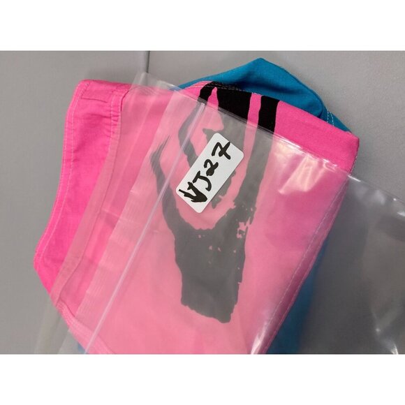 Quicksilver Board Short Mens Size 28 Stranger Things Pink Blue Surf beach - Picture 13 of 13